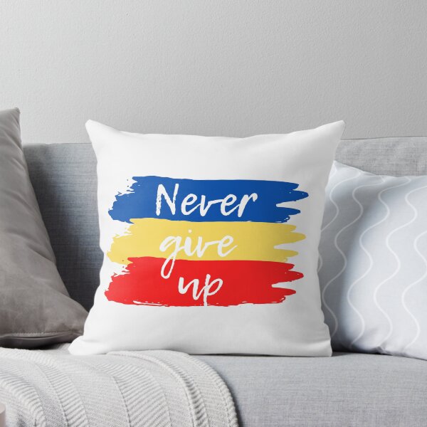 Item preview, Never give up Romania Flag designed and sold by F1orin.