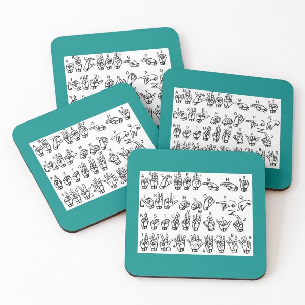 Item preview, American Sign Language Alphabet   designed and sold by SuriHanna.