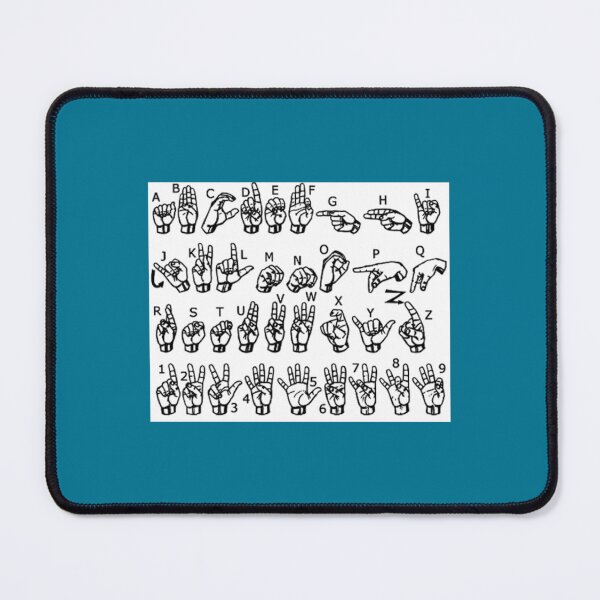Item preview, American Sign Language Alphabet   designed and sold by SuriHanna.