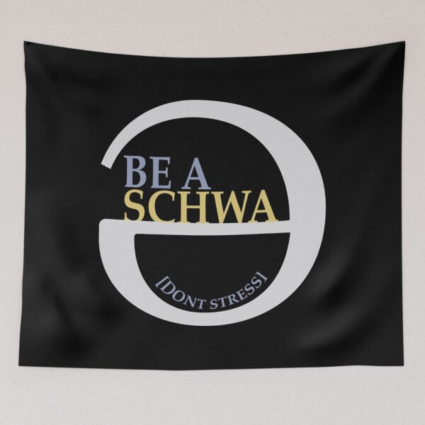 Item preview, Be A Schwa Don_t Stress   designed and sold by SuriHanna.