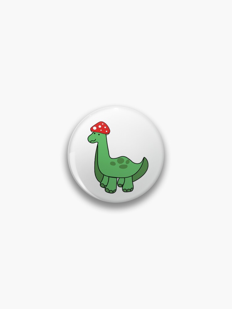 Cute Brontosaurus Cottagecore Dinosaur - Watermelon Sticker