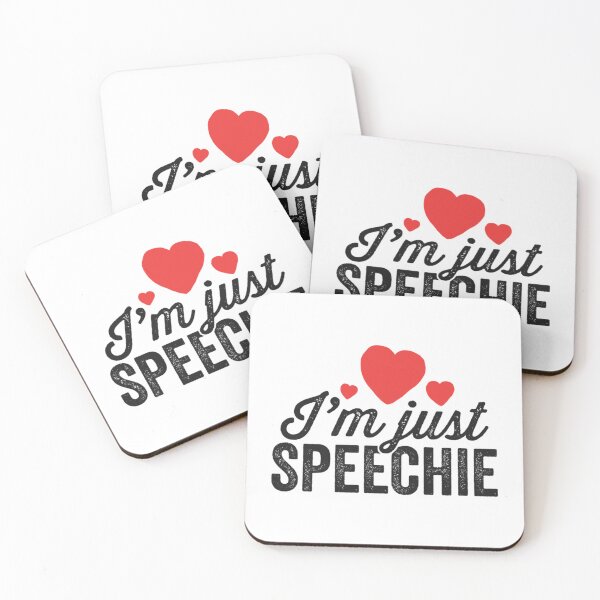 Item preview, I_m Just Speechie Funny Speech Pathologist Shirt for SLP   designed and sold by SuriHanna.