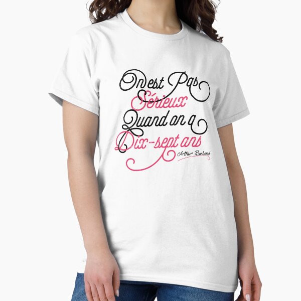 Item preview, We are not serious when we are 17 - Arthur Rimbaud designed and sold by Twice-in-Saigon.