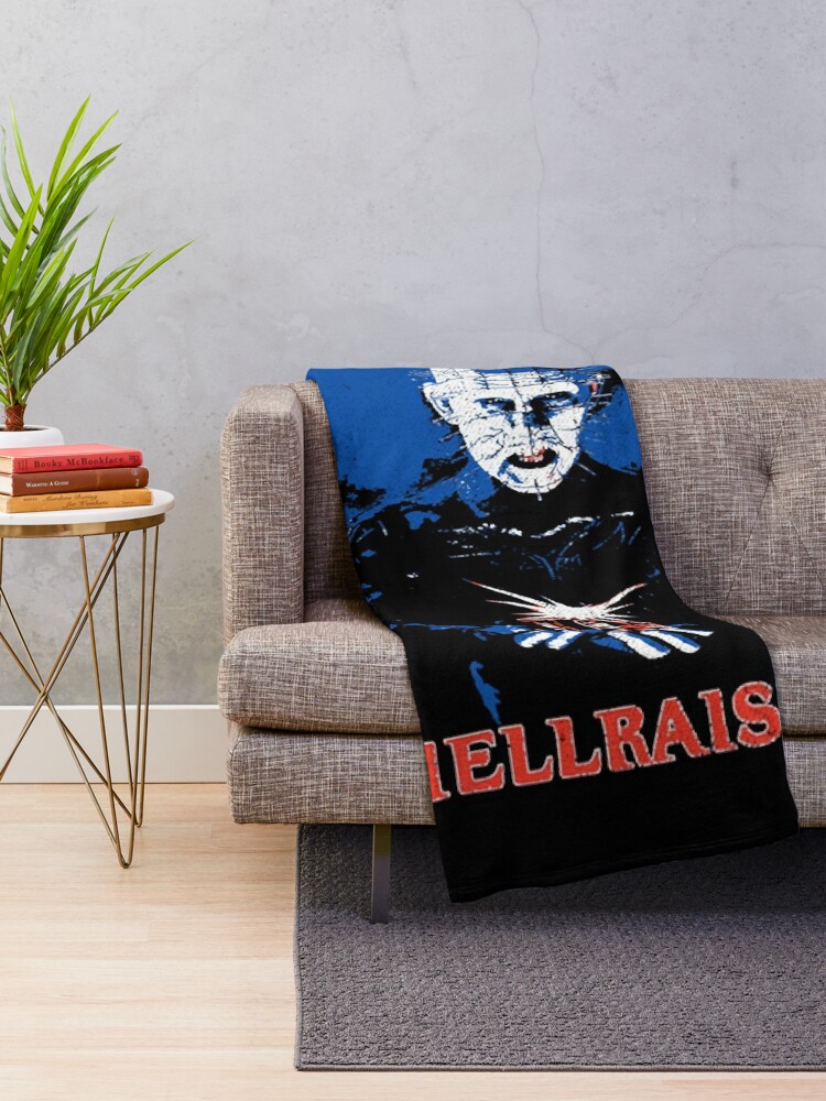 Discover Hellraiser Pinhead Throw Blanket