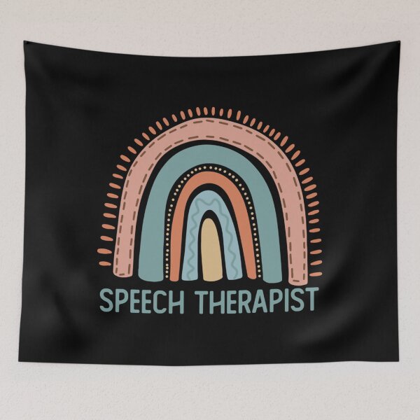 Item preview, Pastel Rainbow SLP Speech Therapist    designed and sold by SuriHanna.