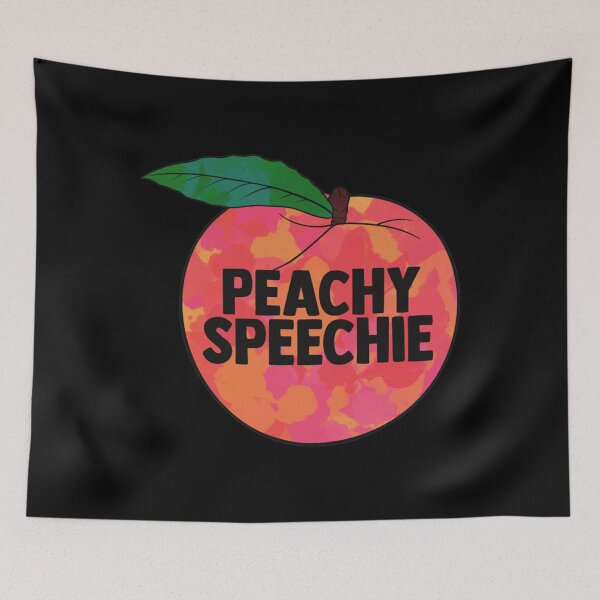 Item preview, Peachy Speechie   designed and sold by SuriHanna.