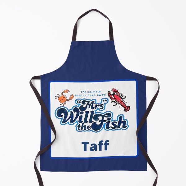 Item preview, Mrs Will The Fish Taff designed and sold by Bagsyrose.
