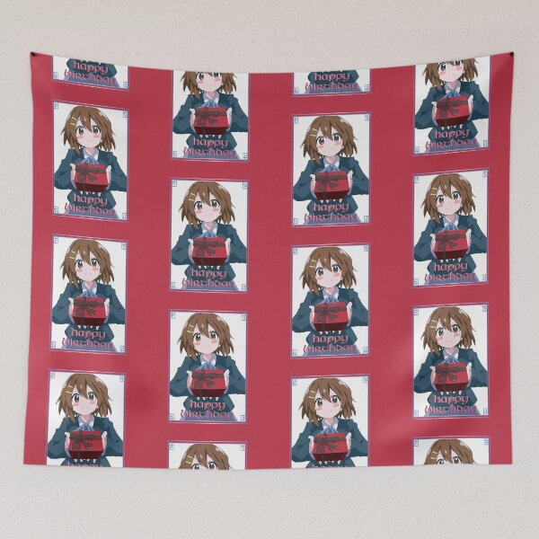 Item preview, “Happy Birthday” Yui (on Red) designed and sold by epinkb.