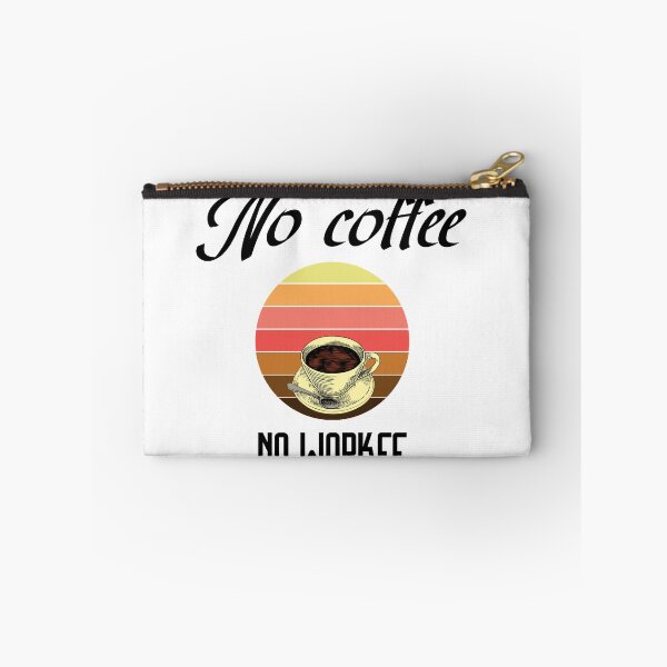 Aperçu de l'œuvre Pas de café pas de travail créée et vendue par MrJArts.