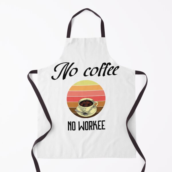 Aperçu de l'œuvre Pas de café pas de travail créée et vendue par MrJArts.