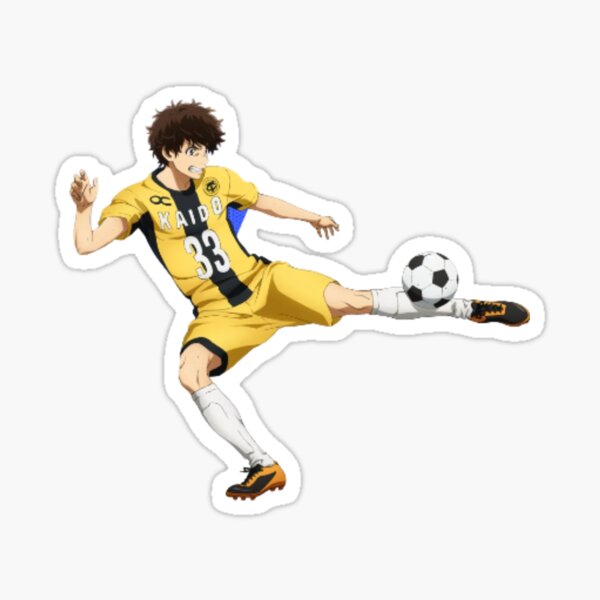 aoashi-aoi ashito // anime aoashi-AO ASHI team Sticker for Sale by  azzeddine