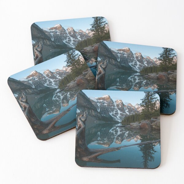 Item preview, Snowy Peaks Over Calm Water designed and sold by Taceo10.