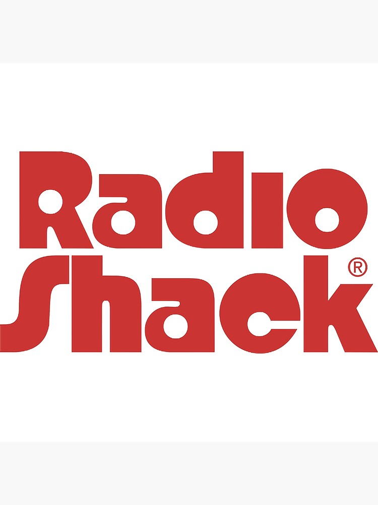 "Radio Shack 90s Logo " Poster for Sale by Heybyebyei79 Redbubble