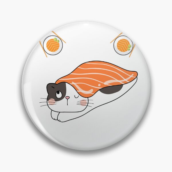Item preview, Nigiri - sushi cat - sushi designed and sold by boomantique.
