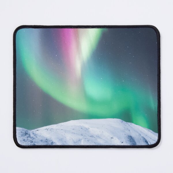Item preview, Northern Lights Dancing Over A Arctic Peak designed and sold by Taceo10.