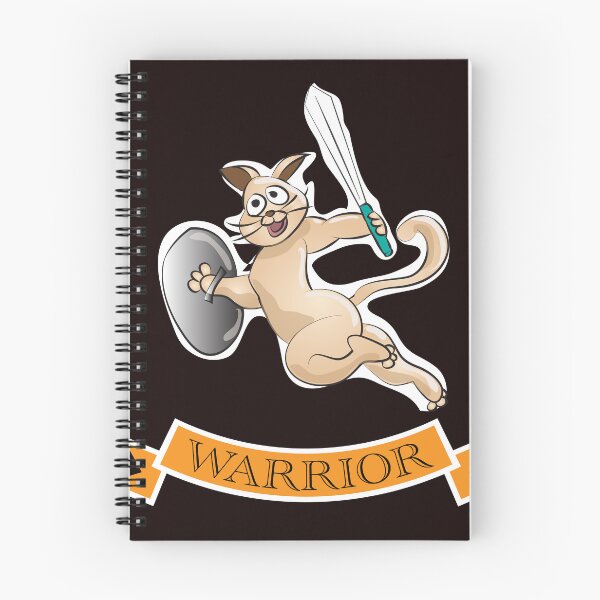 Item preview, Warrior Cat Illustration designed and sold by karyalangit.