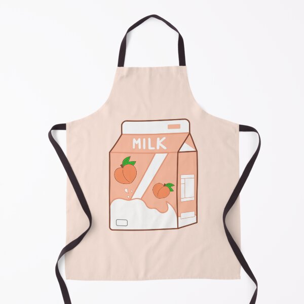 Item preview, Cute peach milk box cartoon | Doodles kawaii | Peach cow milk aesthetic designed and sold by Smartmerch99.
