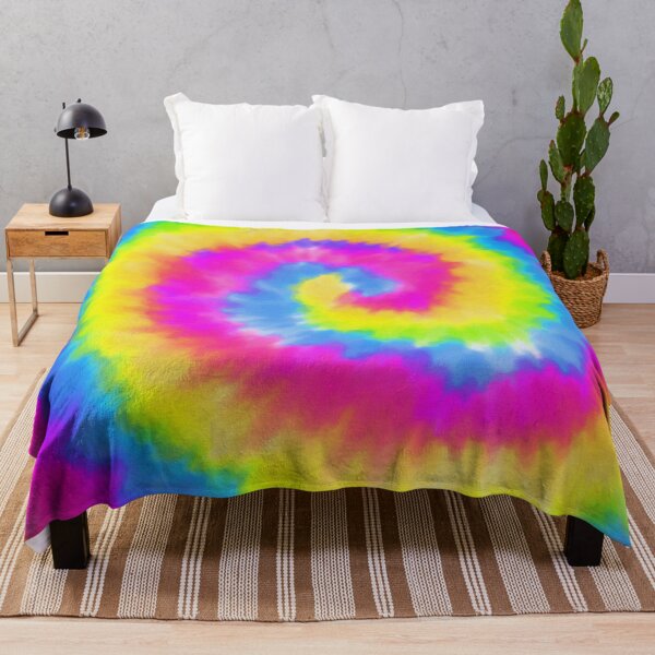 Item preview, Vibrant tie dye swirl, colorful tie dye pattern, spiral tie dye print designed and sold by Orianah.