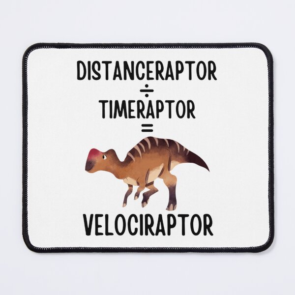 Item preview, Velociraptor Distanceraptor Timeraptor : Funny Dinosaur Jokes designed and sold by chetan786.