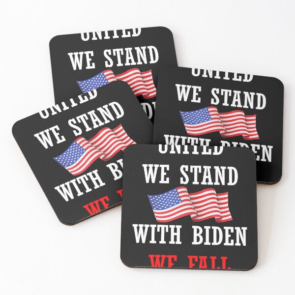 Item preview, United We Stand With Biden We Fall Political designed and sold by YSINSHOP ⭐⭐⭐⭐⭐.