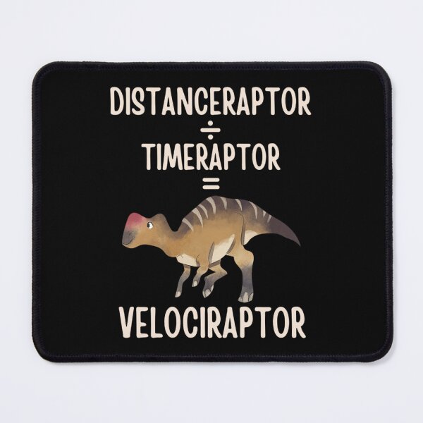 Item preview, Velociraptor Distanceraptor Timeraptor : Funny Dinosaur Jokes designed and sold by chetan786.