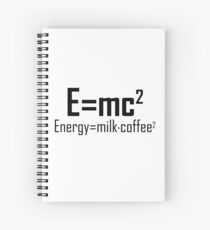 Cuaderno de espiral E = mc2- Funny Physics Joke