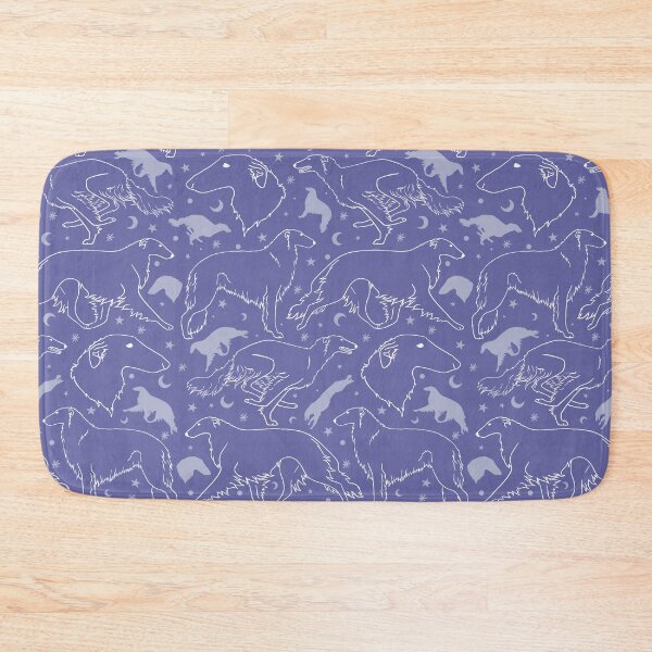 Item preview, Very Peri Borzoi Pattern designed and sold by Spinyflowerart.