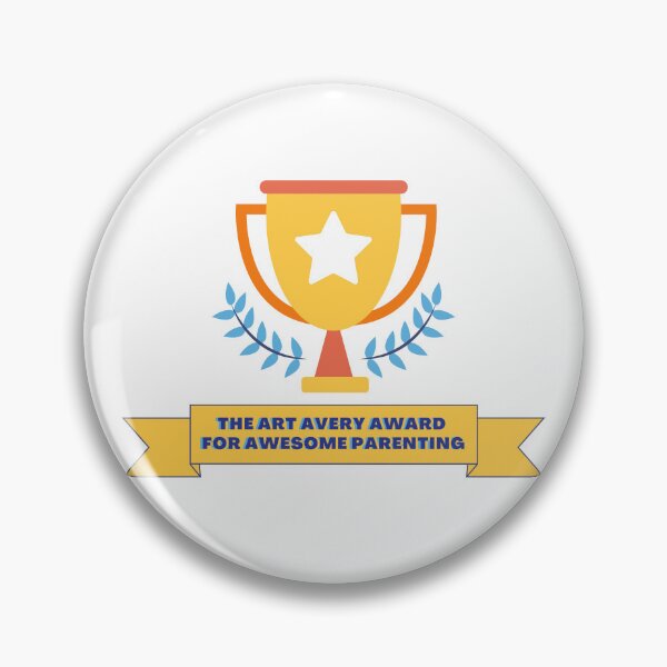 Item preview, The Art Avery Award for Awesome Parenting designed and sold by marginaliapod.