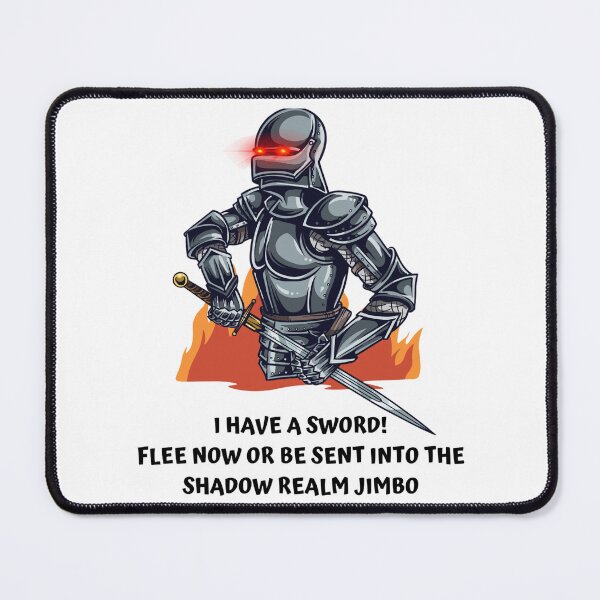 Item preview, FLEE OR BE SENT INTO THE SHADOW REALM JIMBO designed and sold by LionsDenForUs.