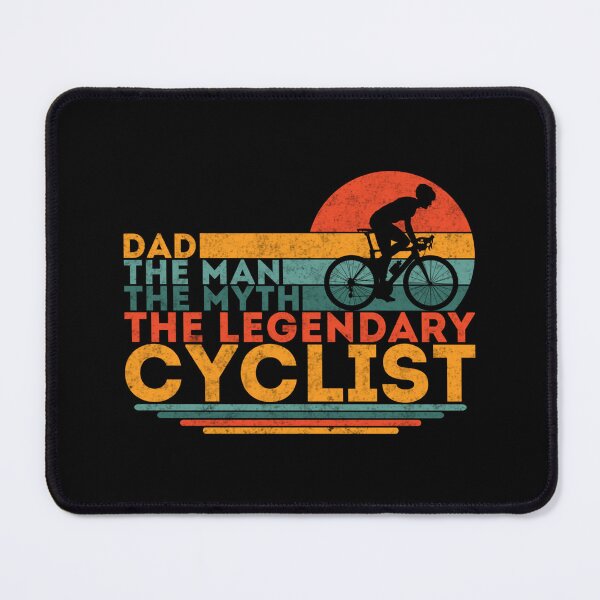 Item preview, Cycling Dad Cyclist Dad Cycling Daddy Sticker designed and sold by gloria1os.