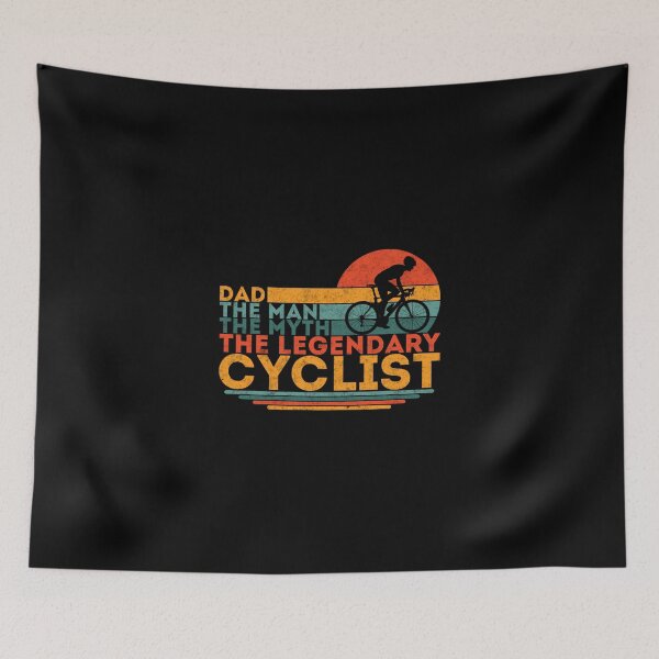 Item preview, Cycling Dad Cyclist Dad Cycling Daddy Sticker designed and sold by gloria1os.