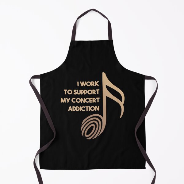 Item preview, I Work To Support My Concert Addiction Classic T-Shirt designed and sold by allysonhat.