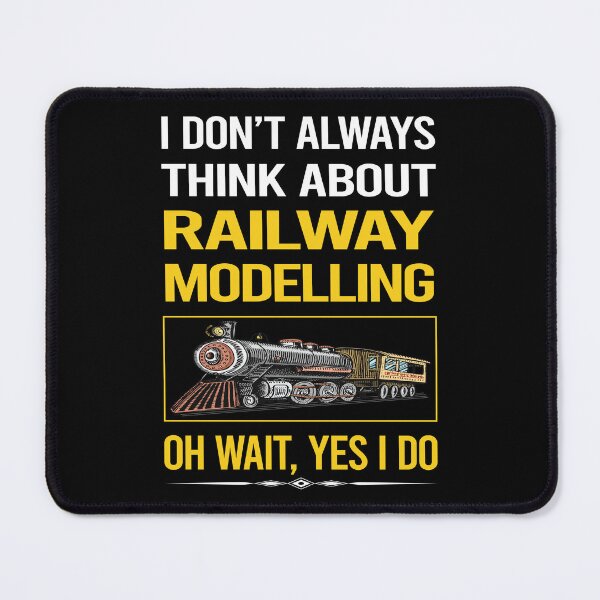Item preview, Funny Yes I Do Railway Modelling Model Railroading Train Trains designed and sold by gowenefkolaob.