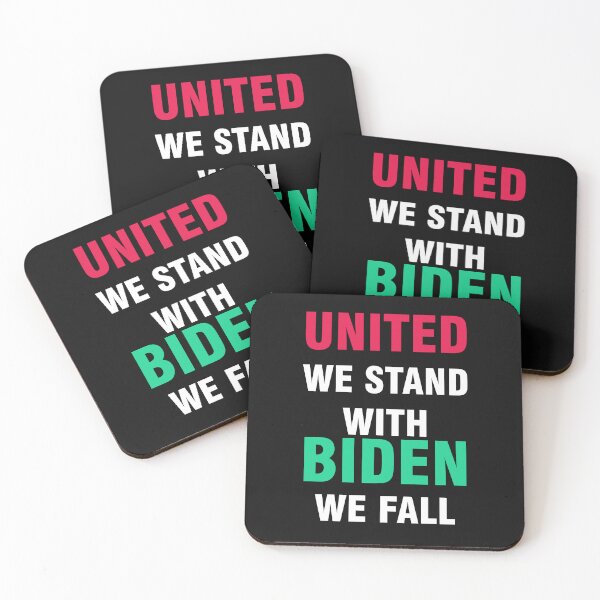 Item preview, United We Stand With Biden We Fall Political designed and sold by YSINSHOP ⭐⭐⭐⭐⭐.