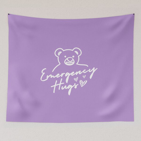 Item preview, Teddy bear Emergency hugs designed and sold by TruLuv.