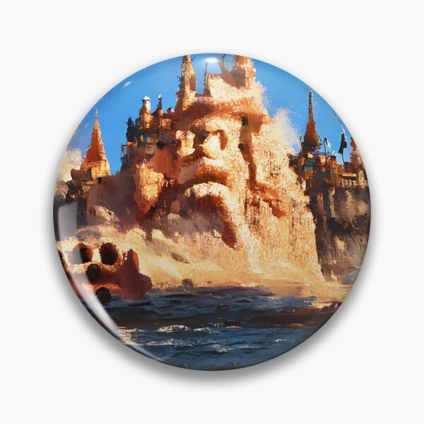 Item preview, Castle sandskull designed and sold by fizzribbit.
