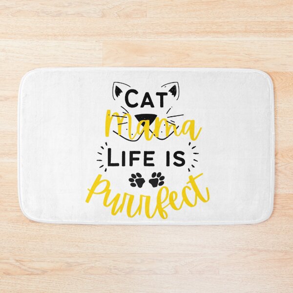 Item preview, Cat mama life is purr-fect designed and sold by MiniKila.