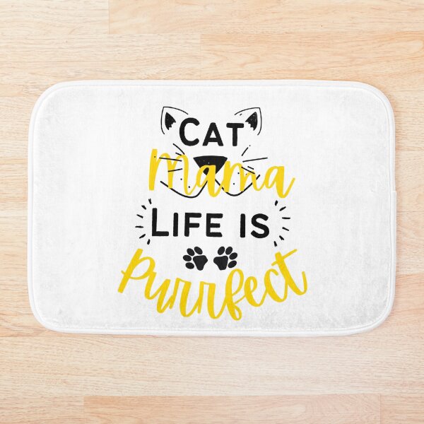 Item preview, Cat mama life is purr-fect designed and sold by MiniKila.