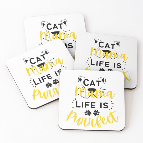 Item preview, Cat mama life is purr-fect designed and sold by MiniKila.