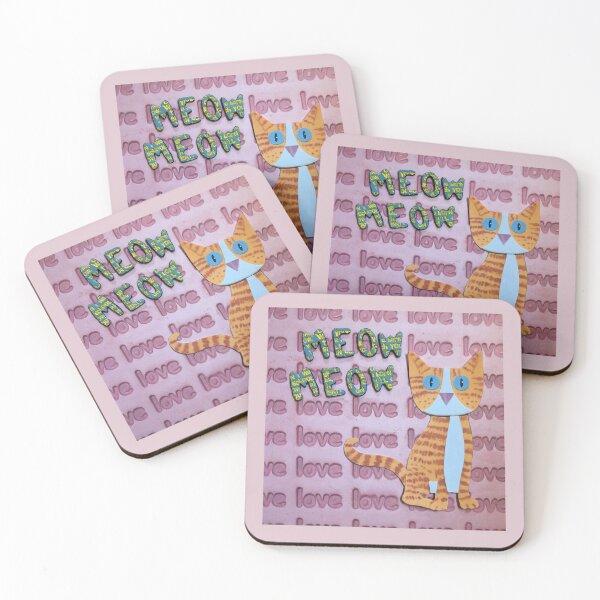 Item preview, Meow Meow designed and sold by prunellaparsnip.