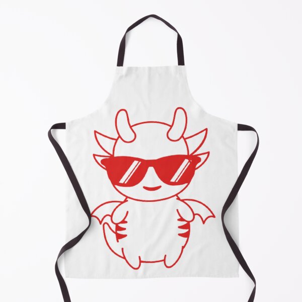 Item preview, Little red dragon with sunglasess designed and sold by kattilako.