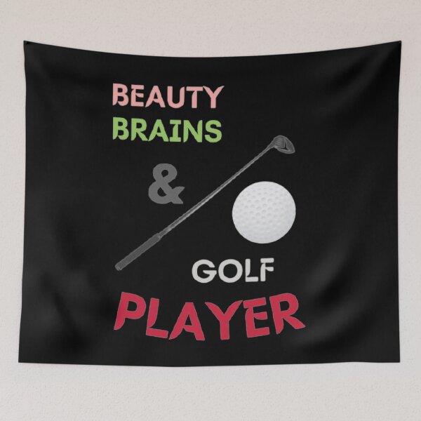 Item preview, Beauty Brains & Golf Player designed and sold by Hammy97.