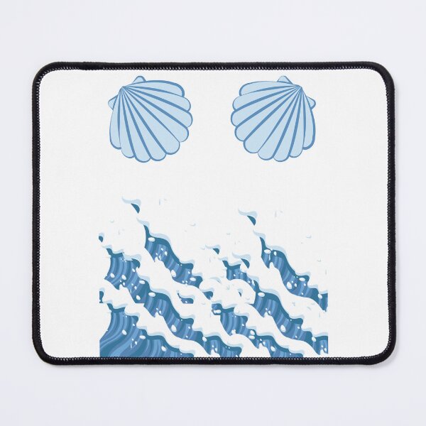Item preview, Waves - sea shells - ocean designed and sold by boomantique.