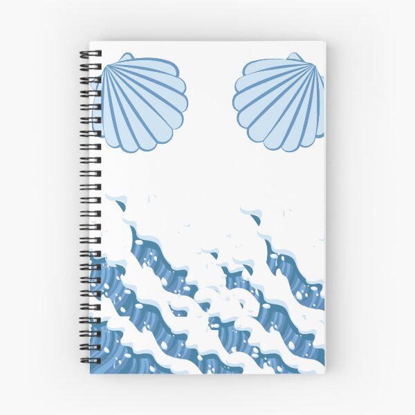 Item preview, Waves - sea shells - ocean designed and sold by boomantique.