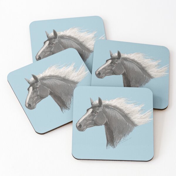 Item preview, Silver Black Horse designed and sold by KJL90.