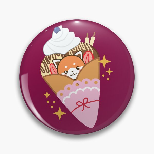 Item preview, red panda in a crepe designed and sold by samah82.
