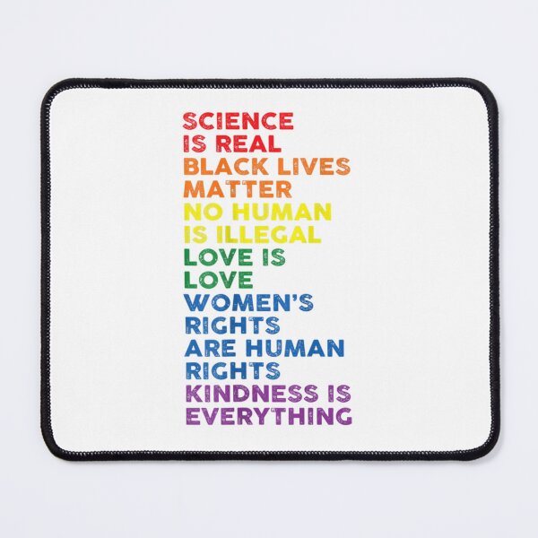 Item preview, Gay Pride Science Is Real Black Lives Matter Love Is Love designed and sold by TeeService.