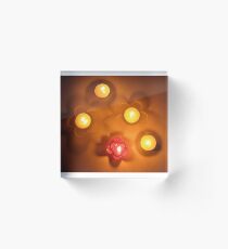 candles Acrylic Block