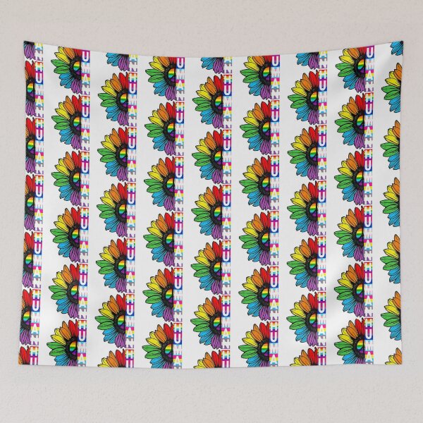 Item preview, Sunflower Rainbow LGBT   designed and sold by TeeService.