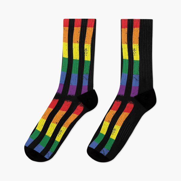 Item preview, Gay Pride LGBTQ Queer Rainbow American Flag designed and sold by GravitiTees.